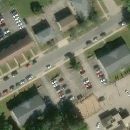 Stevens Point Beach Volleyball Court #10 — aerial view