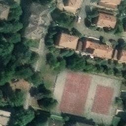 Volleyball Court — aerial view