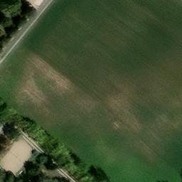 Sand Volleyball Court — aerial view