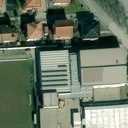 Sand Volleyball Court — aerial view