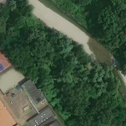 Sand Volleyball Court — aerial view