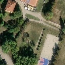 Volleyball Court — aerial view