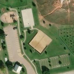 Ward 3 Beach Volleyball Court — aerial view
