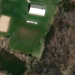 Kroc Volleyball Court — aerial view