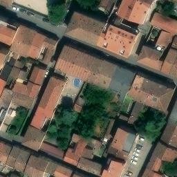 Volleyball Court — aerial view