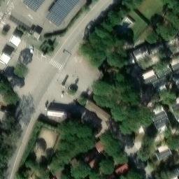 Sand Volleyball Court — aerial view