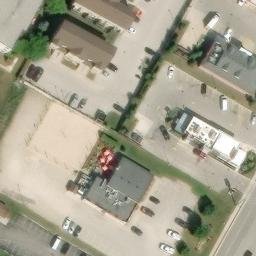 Port Elgin Beach Volleyball Court #1 — aerial view
