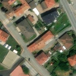 Sand Volleyball Court — aerial view