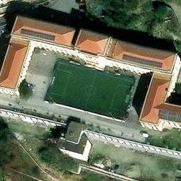 Volleyball Court — aerial view