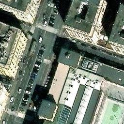 Volleyball Court near Genova — aerial view