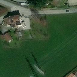 Sand Volleyball Court — aerial view