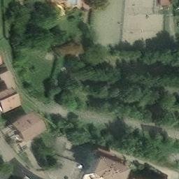 Volleyball Court near Montombraro — aerial view