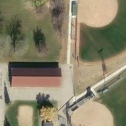 Freedom Beach Volleyball Court — aerial view