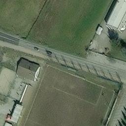 Sand Volleyball Court — aerial view