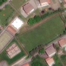 Volleyball Court — aerial view