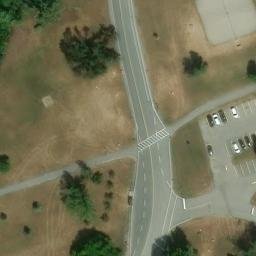 Peterborough Beach Volleyball Court #3 — aerial view