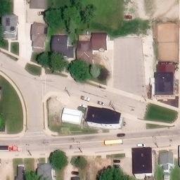 Denmark Beach Volleyball Court #2 — aerial view