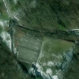 Volleyball Court near Torre Mondovì — aerial view