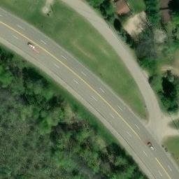 Roscommon Township Beach Volleyball Court #2 — aerial view