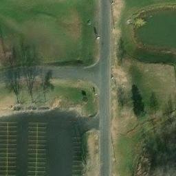 Town of Grand Chute Beach Volleyball Court #8 — aerial view