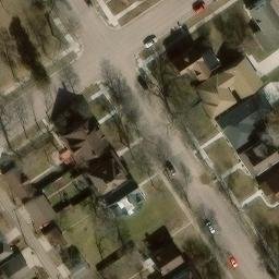 New Ulm Beach Volleyball Court #4 — aerial view