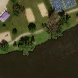 Faribault Beach Volleyball Court #3 — aerial view