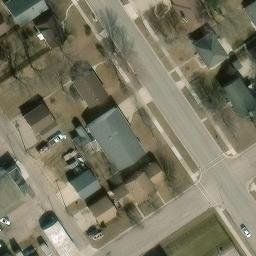 New Ulm Beach Volleyball Court #2 — aerial view
