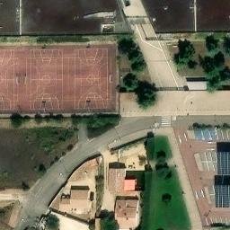 Volleyball Court — aerial view