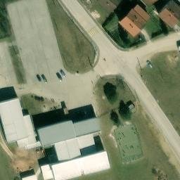 Volleyball Court — aerial view
