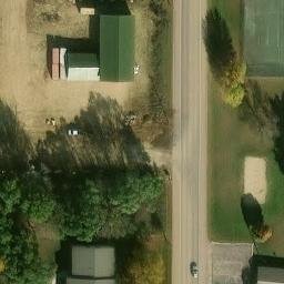 Kasota Beach Volleyball Court — aerial view