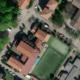Volleyball Court — aerial view