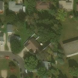 Faribault Beach Volleyball Court #1 — aerial view