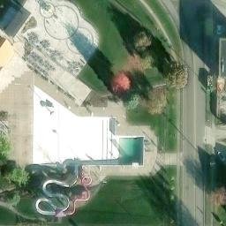 Kaukauna Beach Volleyball Court — aerial view
