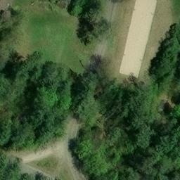Lyman Beach Volleyball Court — aerial view