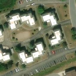 Peterborough Beach Volleyball Court #1 — aerial view