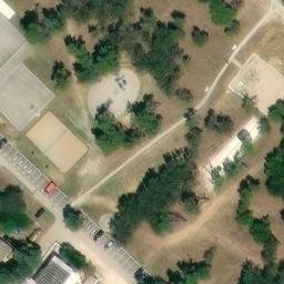 Sand Volleyball Court — aerial view