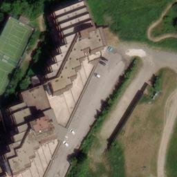 Volleyball Court — aerial view