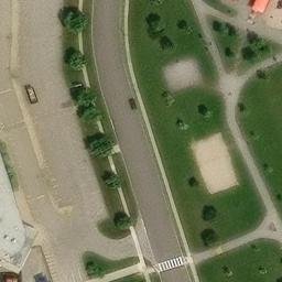 Keswick Beach Volleyball Court — aerial view