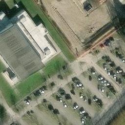 Volleyball Court — aerial view