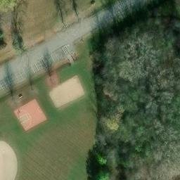 Town of Neenah Beach Volleyball Court #4 — aerial view