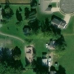 Plainview Beach Volleyball Court #1 — aerial view