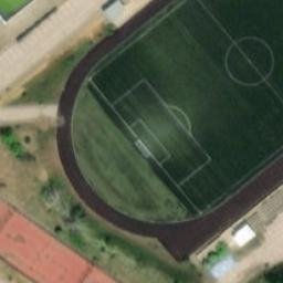 Volleyball Court — aerial view