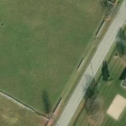 Town of Neenah Beach Volleyball Court #1 — aerial view