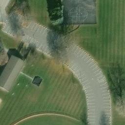 Town of Neenah Beach Volleyball Court #2 — aerial view