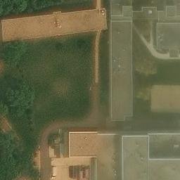 Mankato Beach Volleyball Court #3 — aerial view