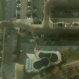 Mankato Beach Volleyball Court #1 — aerial view