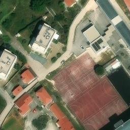 Volleyball Court — aerial view