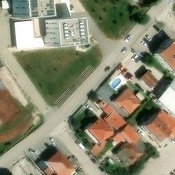 Volleyball Court — aerial view