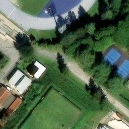 Volleyball Court — aerial view