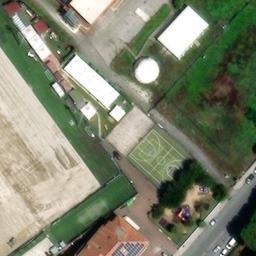 Volleyball Court — aerial view